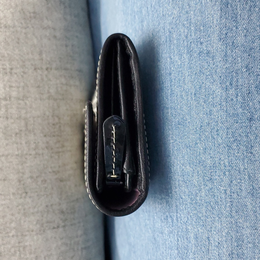 NWOT Coach Penelope Black and White Monogram Op Art Wallet - Picture 13 of 16